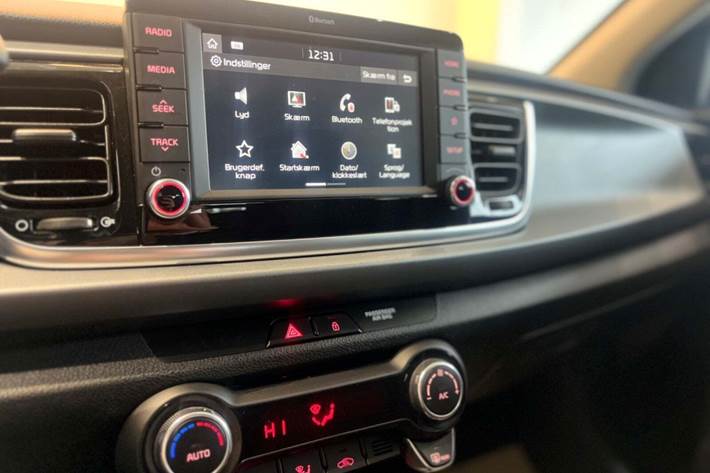 Sort Kia Rio fra 2019