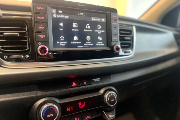 Sort Kia Rio fra 2019