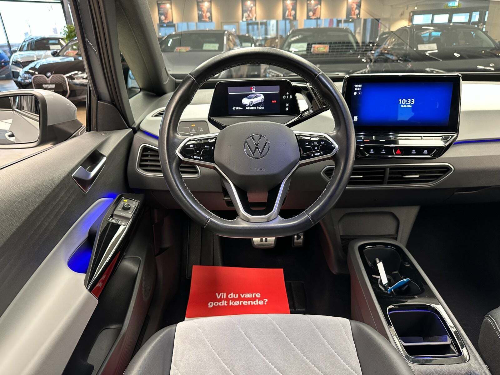 Grå VW ID.3 fra 2022