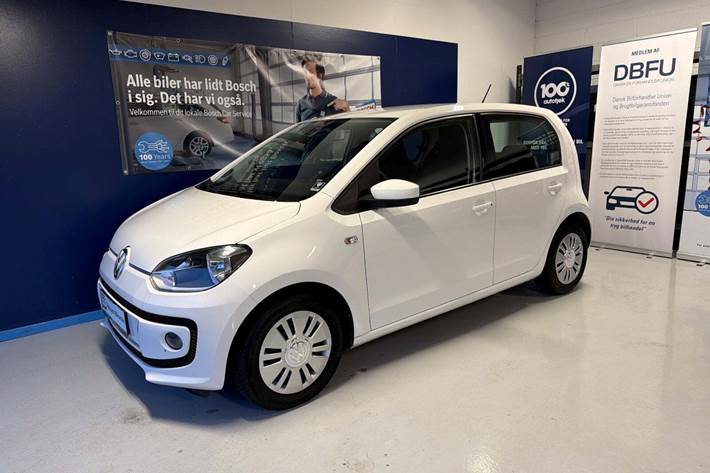 Hvid VW UP! fra 2015