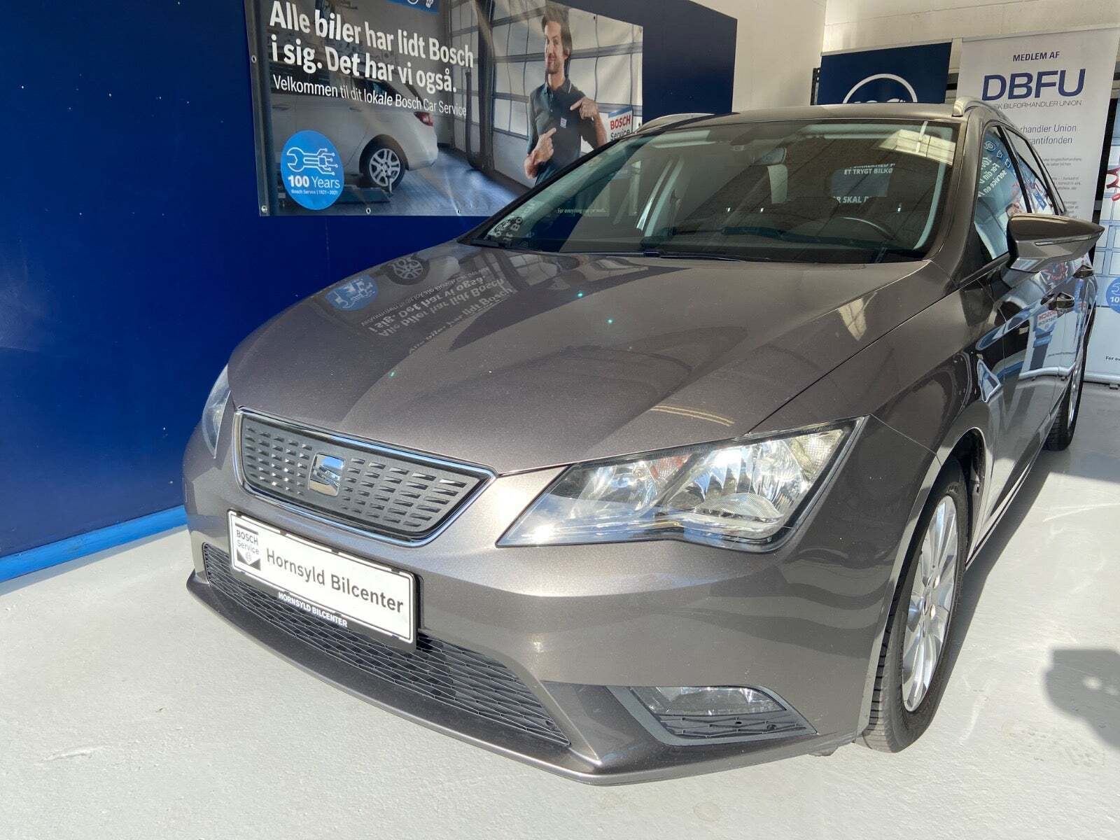Grå Seat Leon fra 2017
