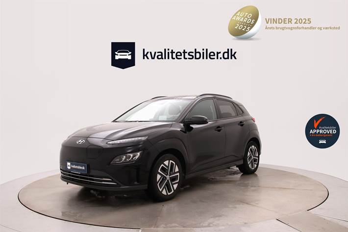 Sort Hyundai Kona fra 2022 set udefra