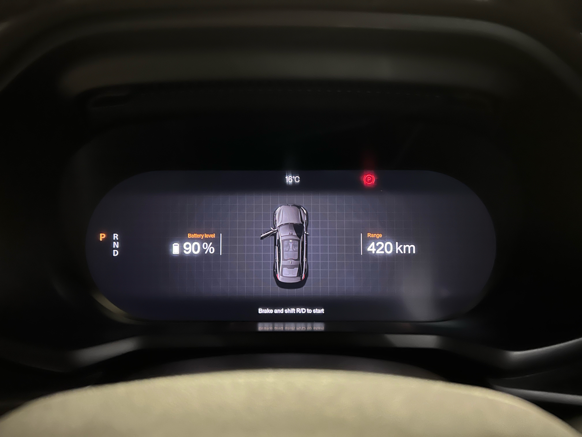 Sort Polestar 2 fra 2023
