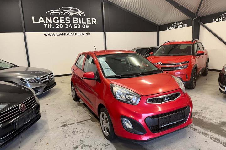 Grå Kia Picanto fra 2013