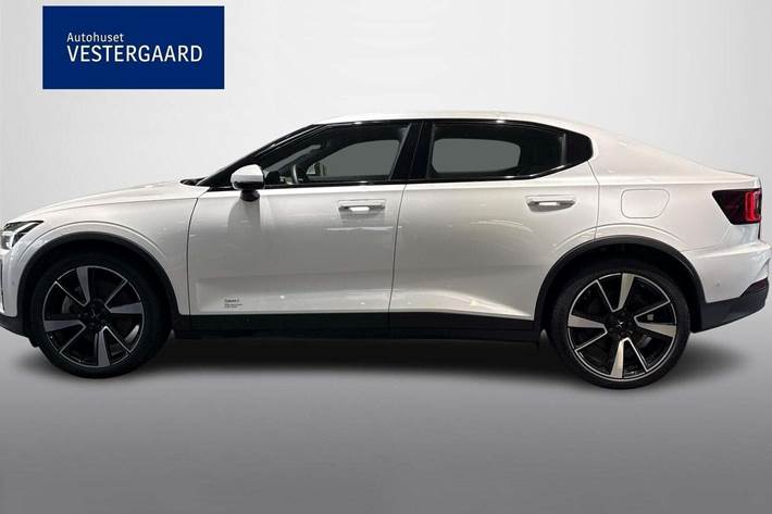 Hvid Polestar 2 fra 2023