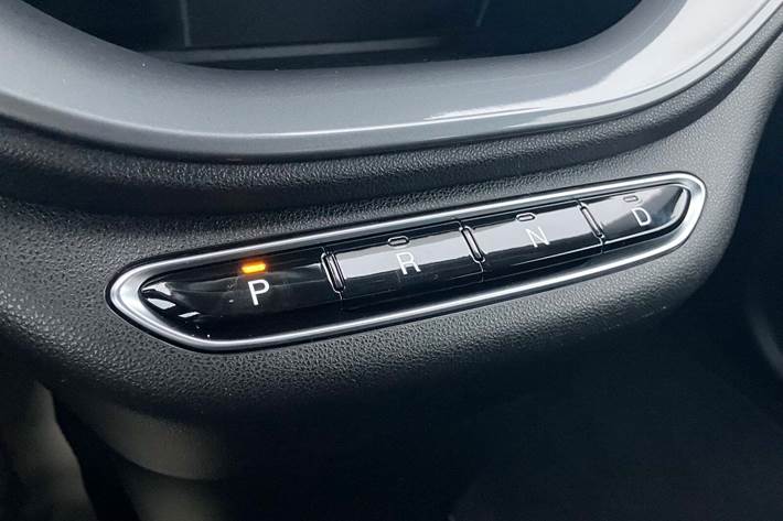 Blå Fiat 500e fra 2023