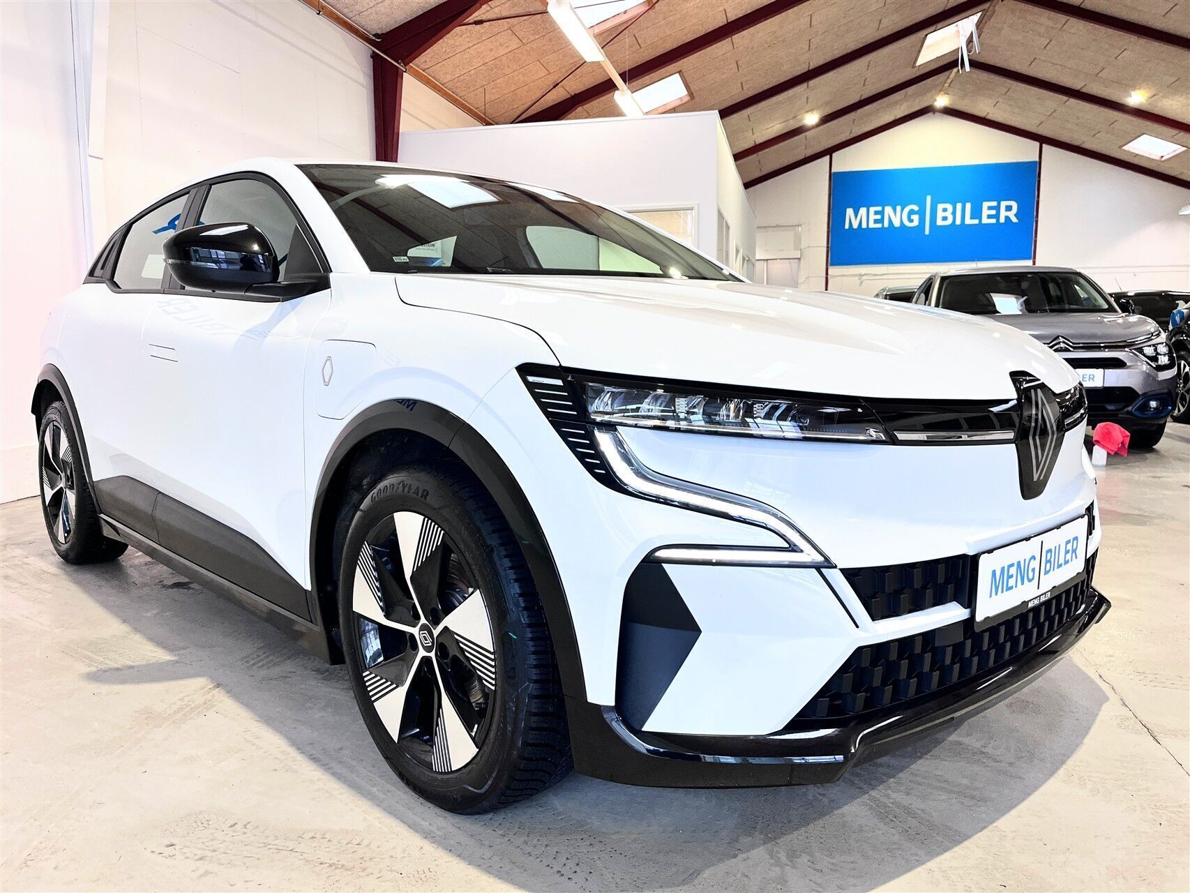 Hvid Renault Mégane fra 2023