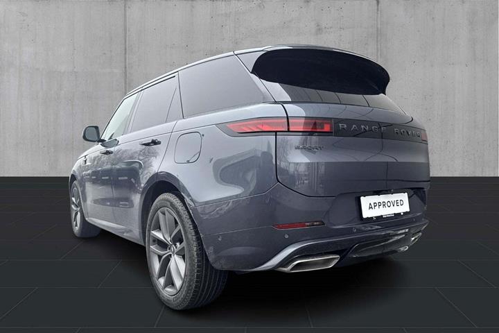 Blå Land Rover Range Rover sport fra 2025