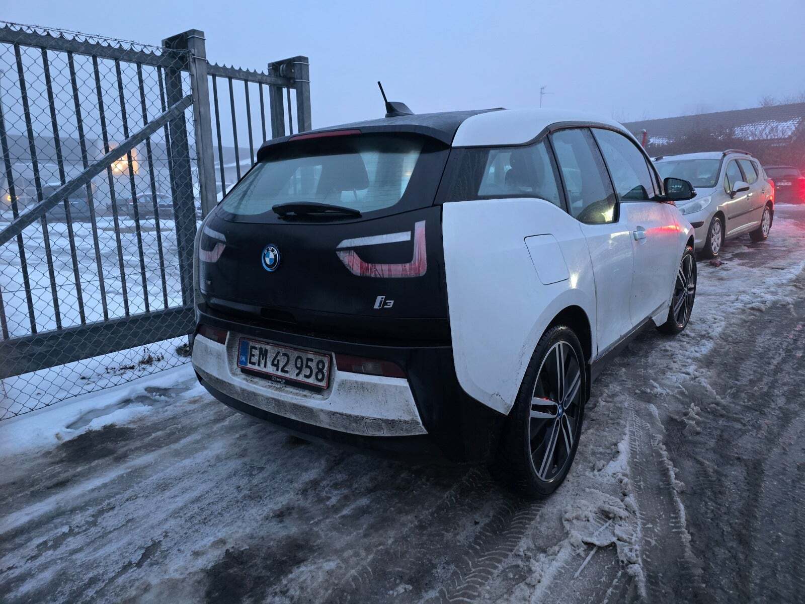 Hvid BMW i3 fra 2015