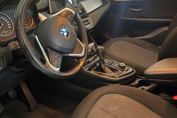 Hvid BMW 2-Serie fra 2015