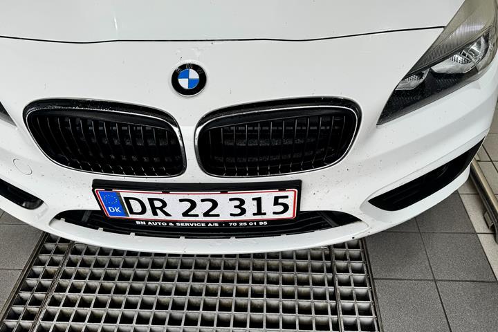 Hvid BMW 2-Serie fra 2015