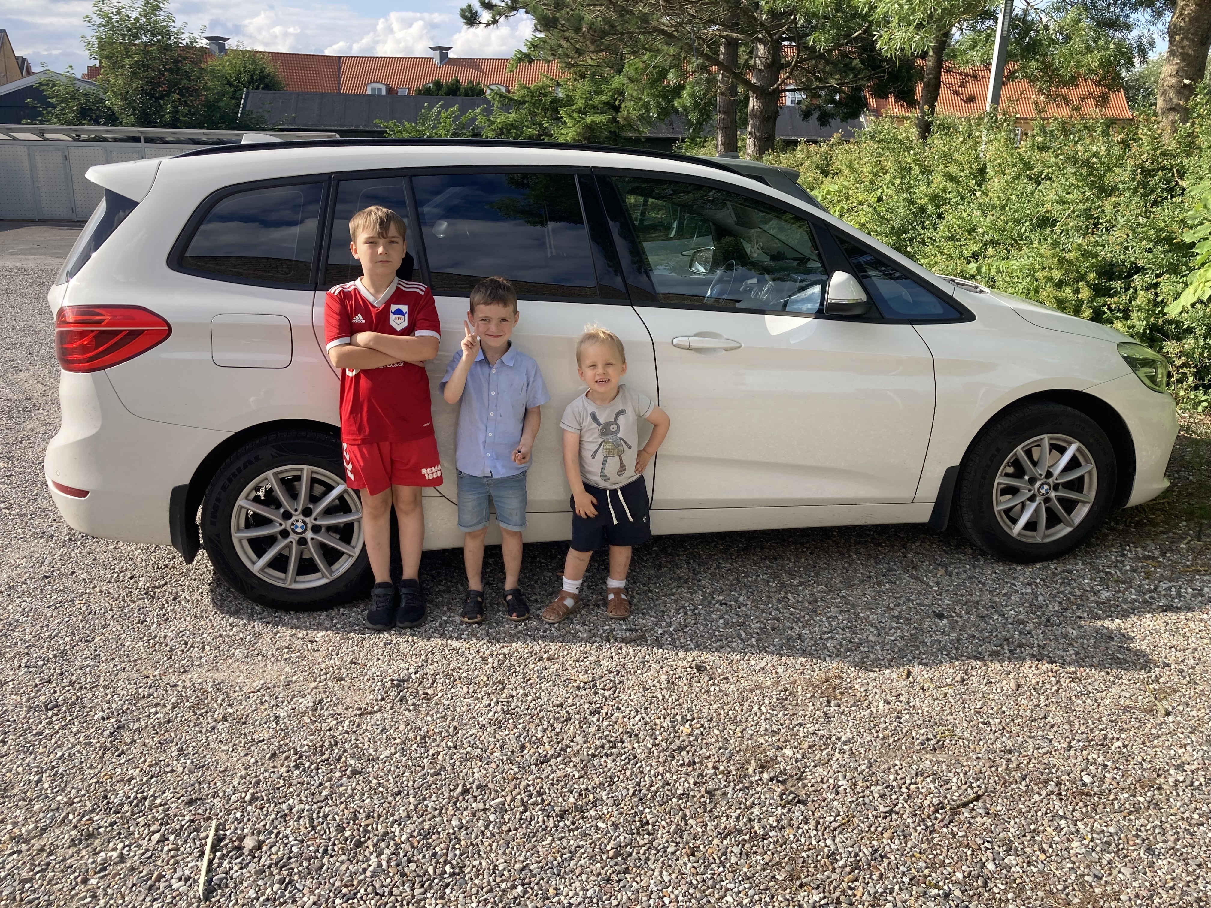 Hvid BMW 2-Serie fra 2015