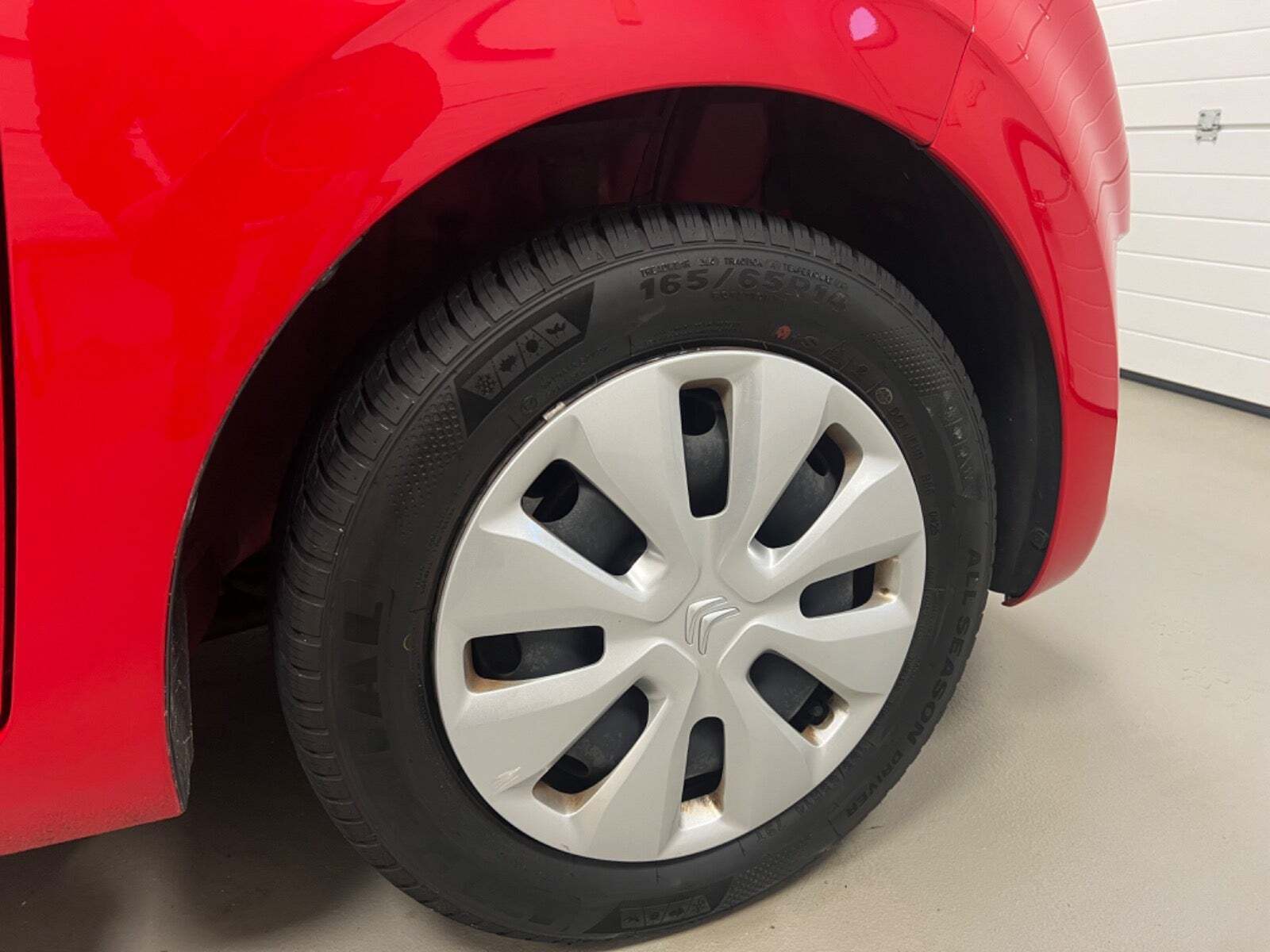 Rød Citroën C1 fra 2019