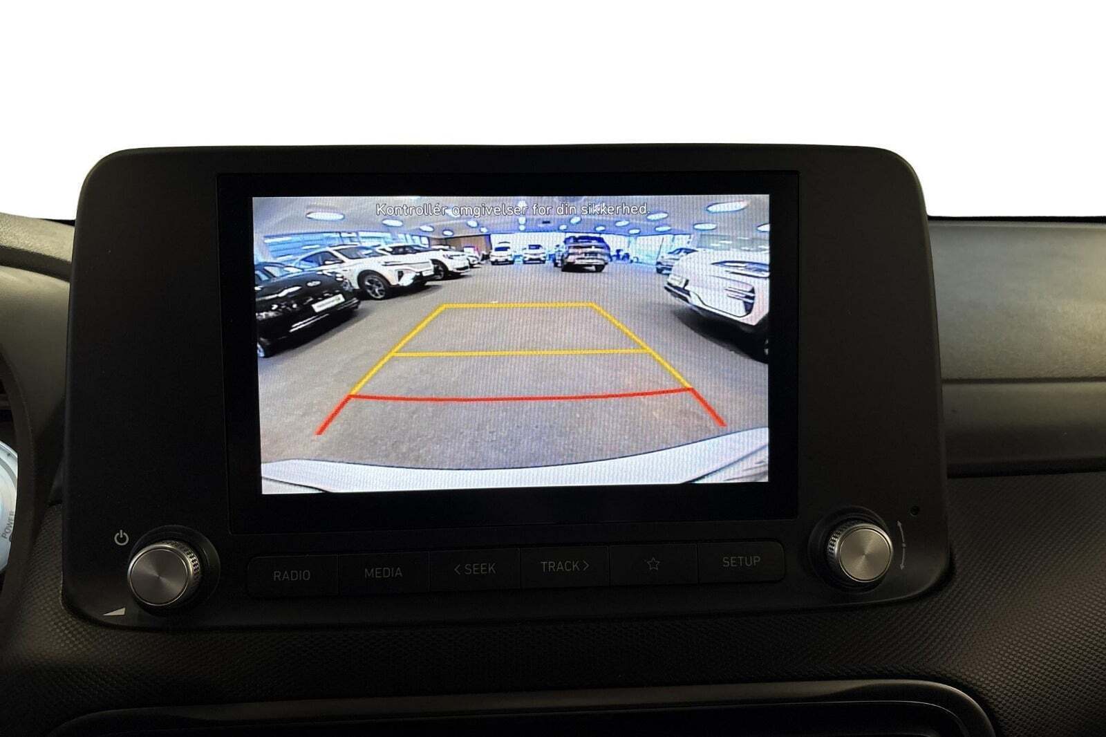 Hvid Hyundai Kona fra 2022