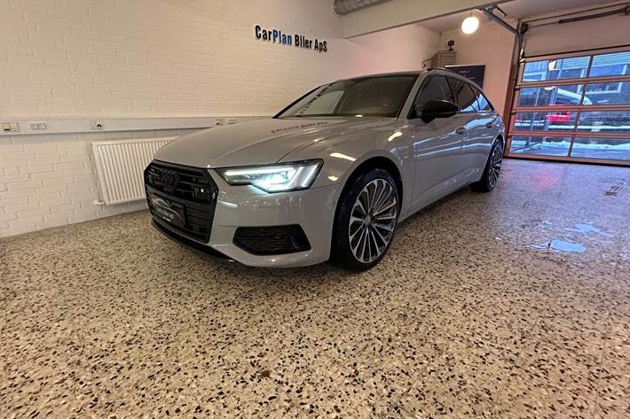 Grå Audi A6 fra 2020