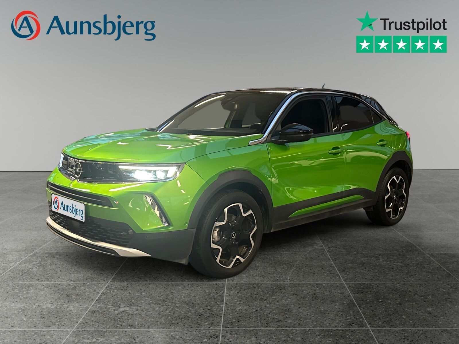 Grøn Opel Mokka-e fra 2022
