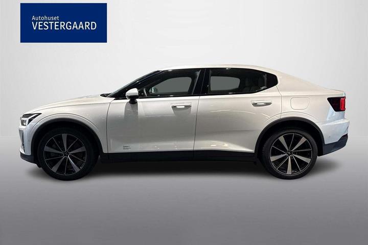 Hvid Polestar 2 fra 2023