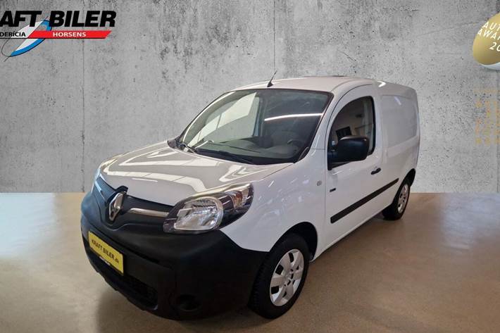 Hvid Renault Kangoo fra 2021 set udefra