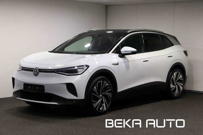 Hvid VW ID.4 fra 2023 set udefra