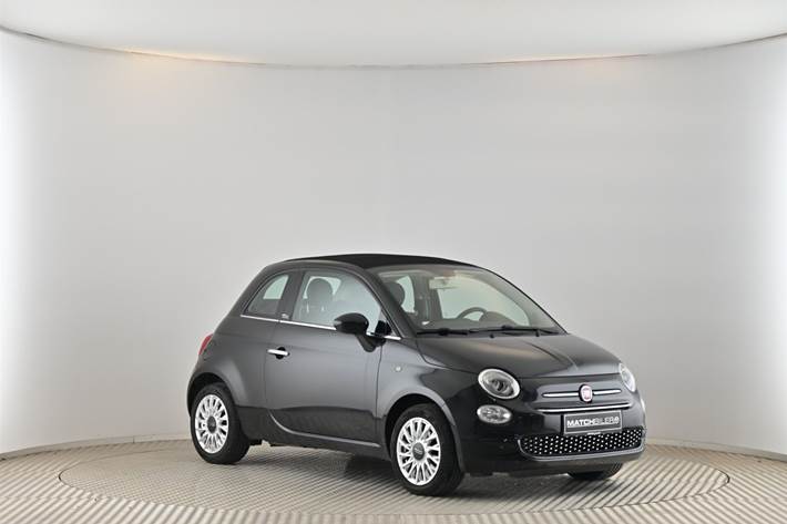 Sort Fiat 500C fra 2019