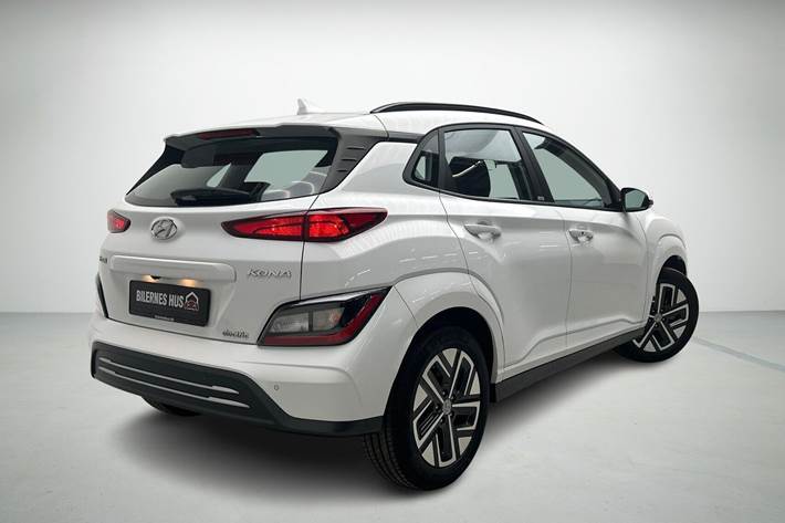 Hvid Hyundai Kona fra 2021