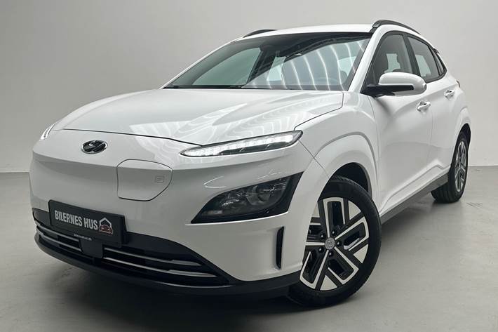 Hvid Hyundai Kona fra 2021