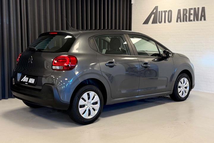 Grå Citroën C3 fra 2017