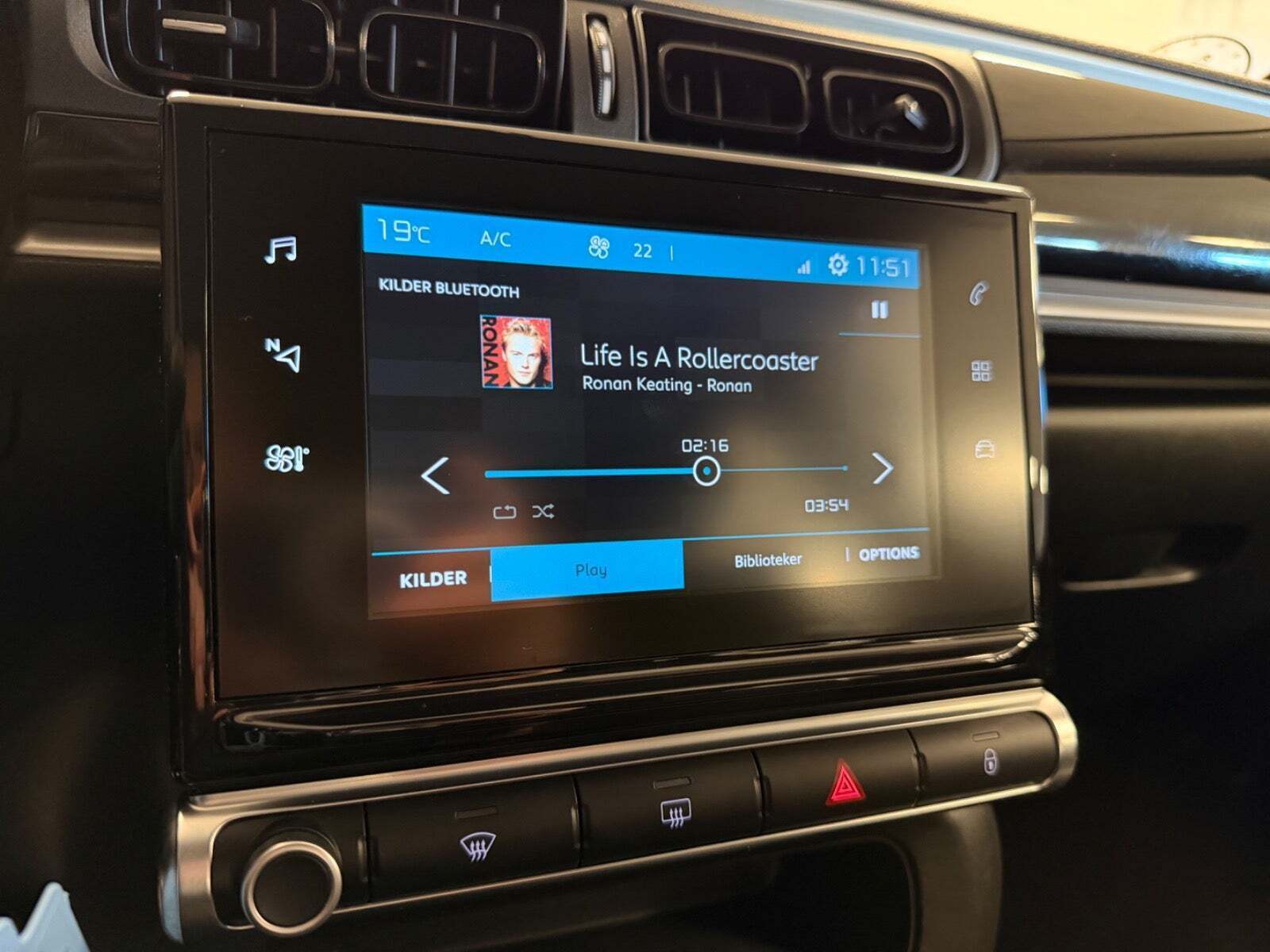 Grå Citroën C3 fra 2017