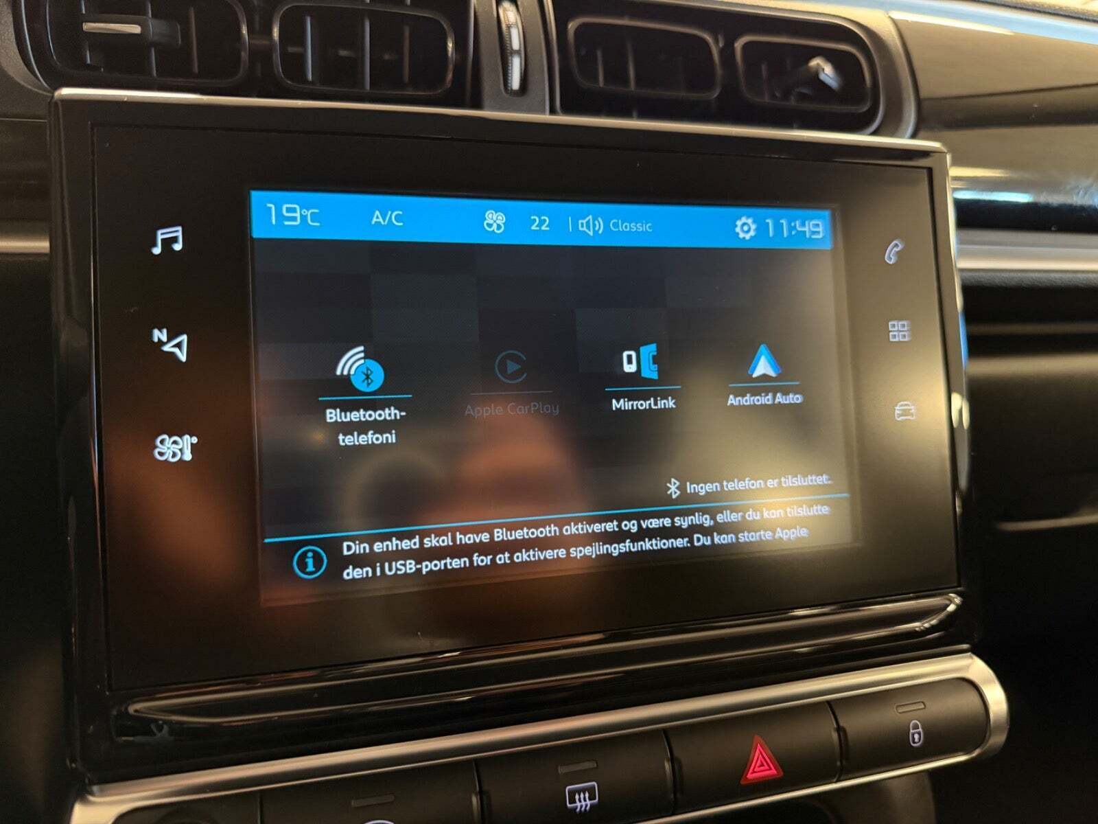 Grå Citroën C3 fra 2017
