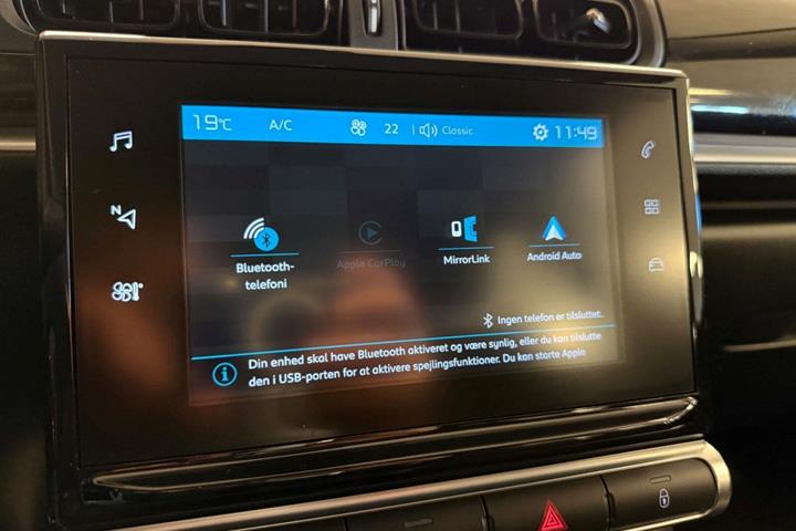 Grå Citroën C3 fra 2017