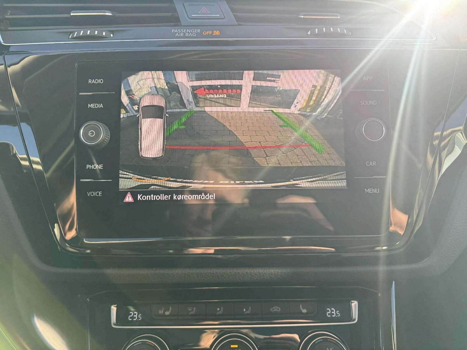 Sort VW Touran fra 2019