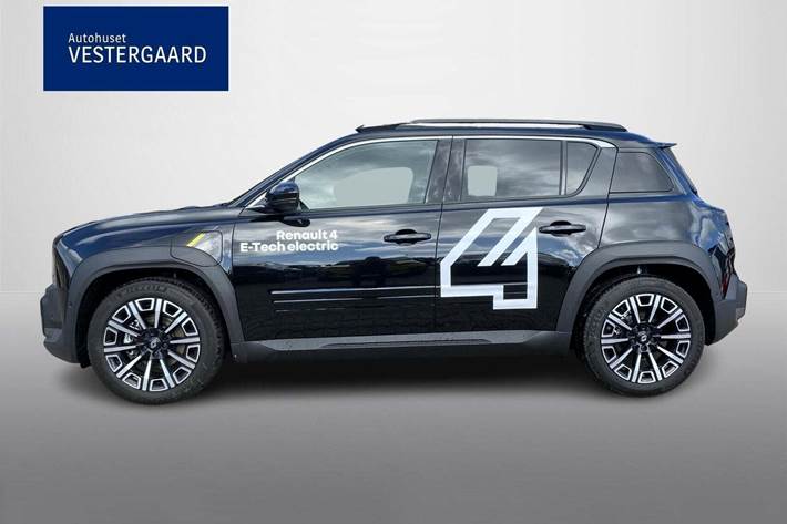 Sort Renault 4 E-Tech fra 2025