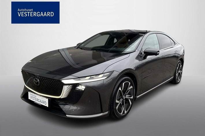 Grå Mazda 6e fra 2025 set udefra