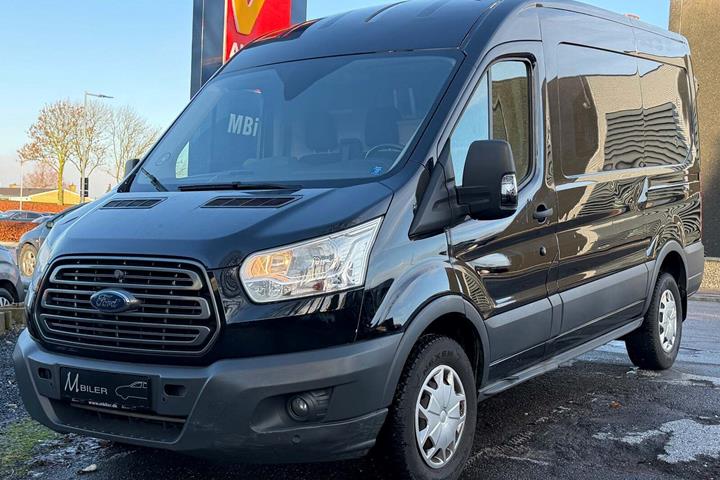 Sort Ford Transit 350 L2 Van fra 2017