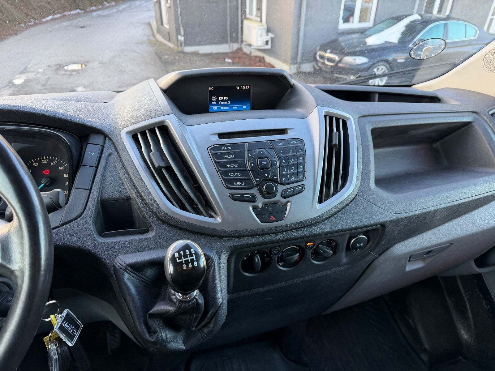 Sort Ford Transit 350 L2 Van fra 2017