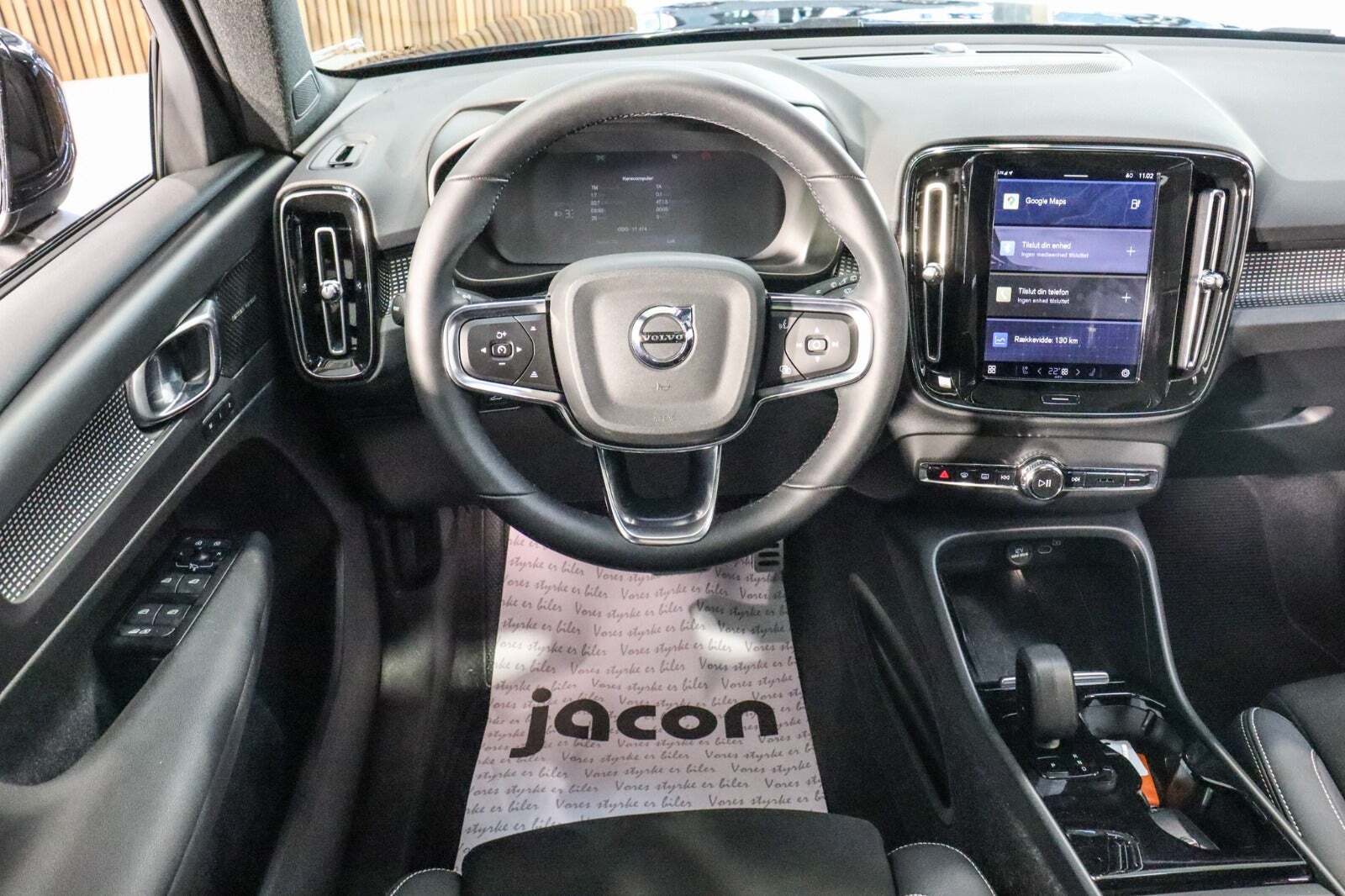 Sort Volvo XC40 fra 2022