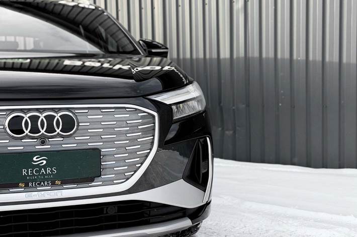 Sort Audi Q4 e-tron fra 2022