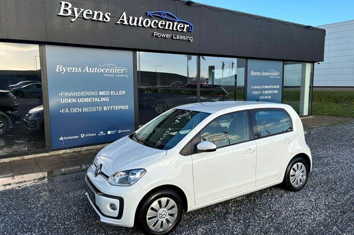 Hvid VW UP! fra 2017