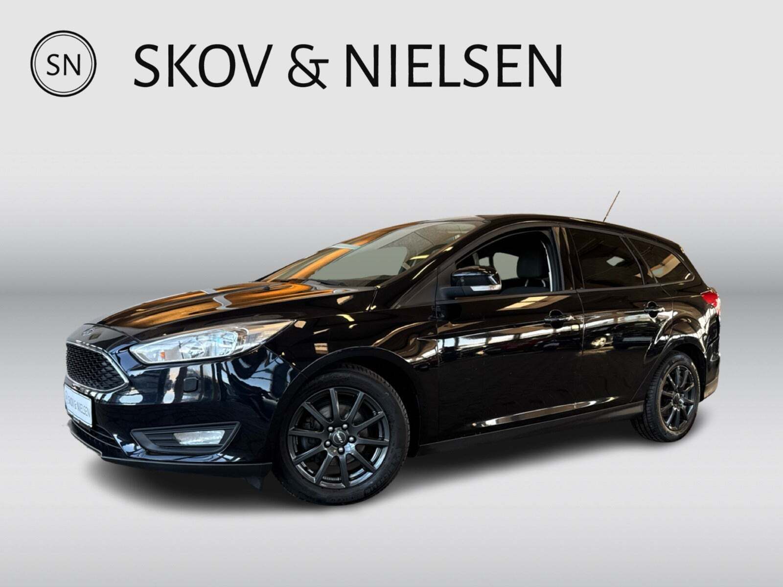 Sort Ford Focus fra 2015