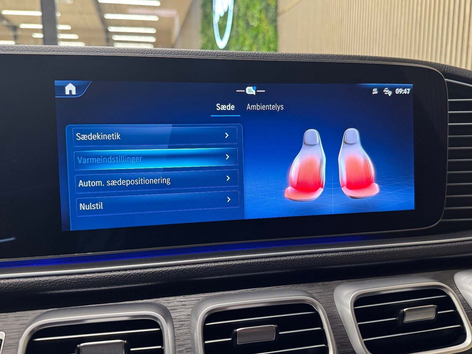 Sort Mercedes GLE350 de fra 2024