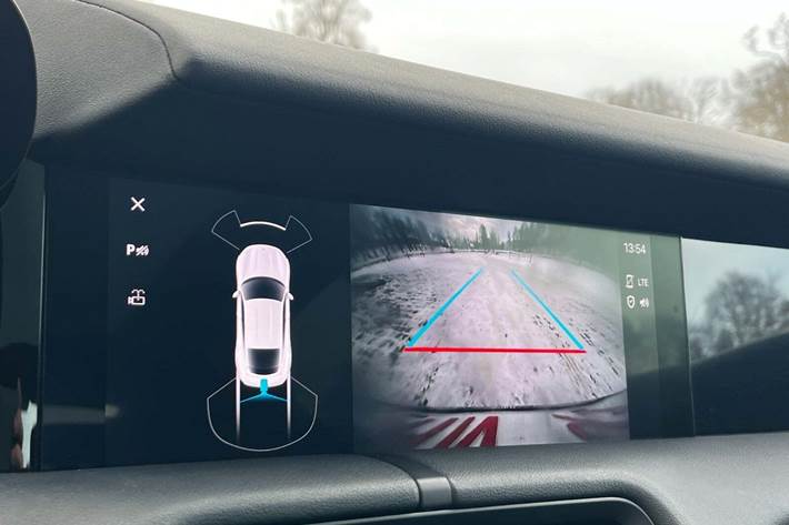 Grå Porsche Taycan 4S fra 2021