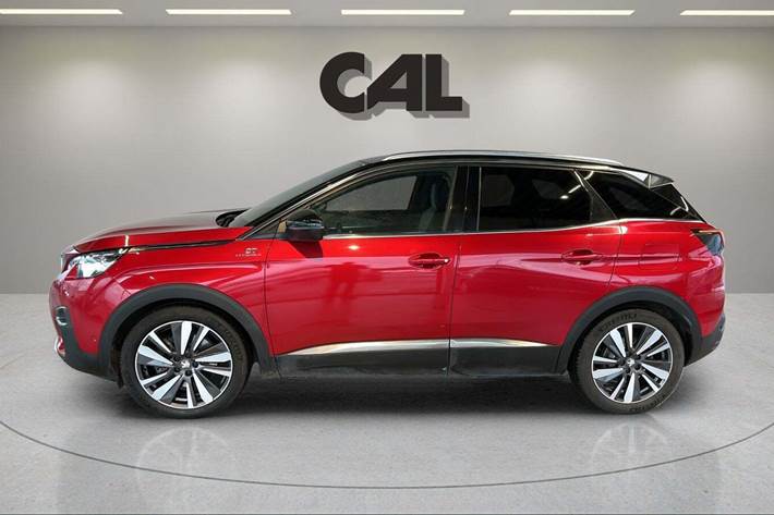 Rød Peugeot 3008 fra 2020
