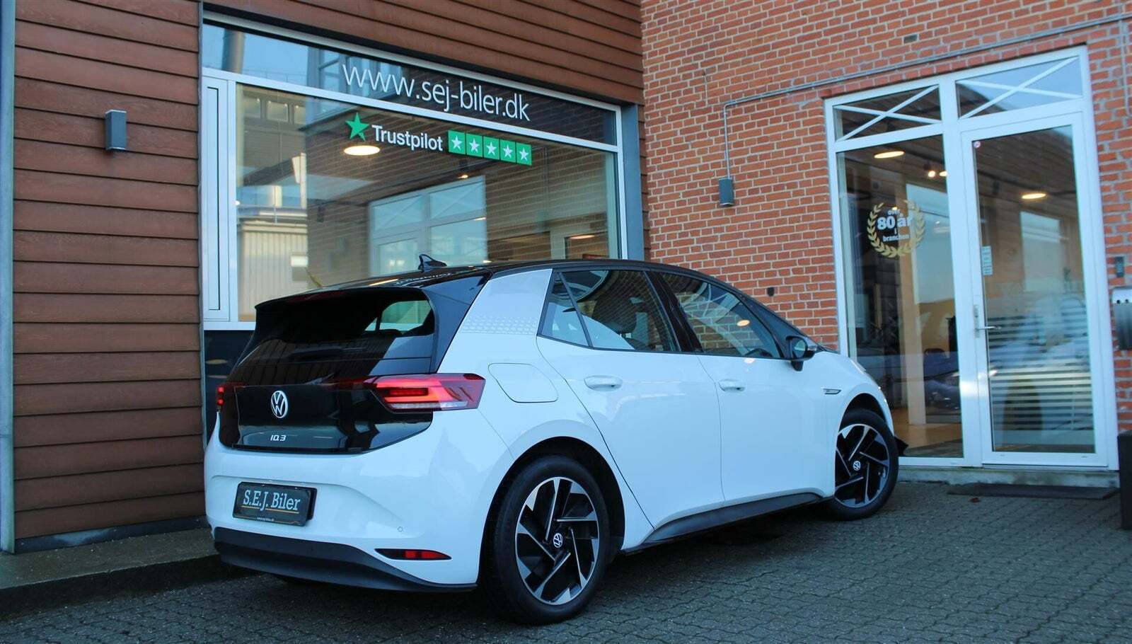 Hvid VW ID.3 fra 2021