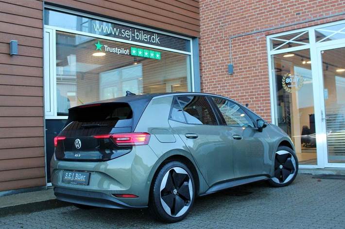 Grøn VW ID.3 fra 2023