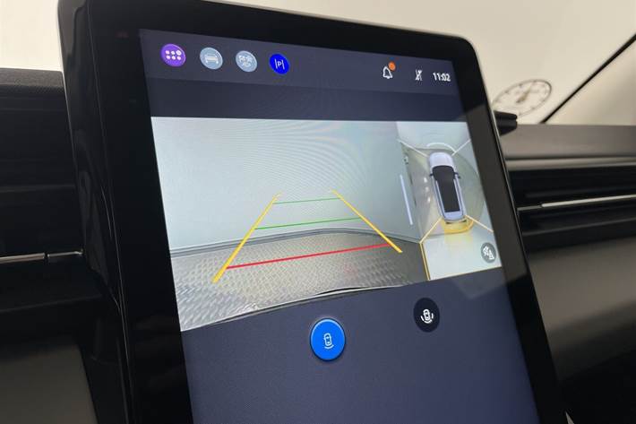 Blå Ford Explorer fra 2024