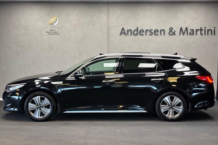 Sort Kia Optima fra 2018