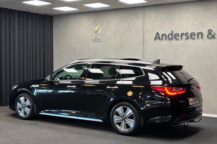 Sort Kia Optima fra 2018