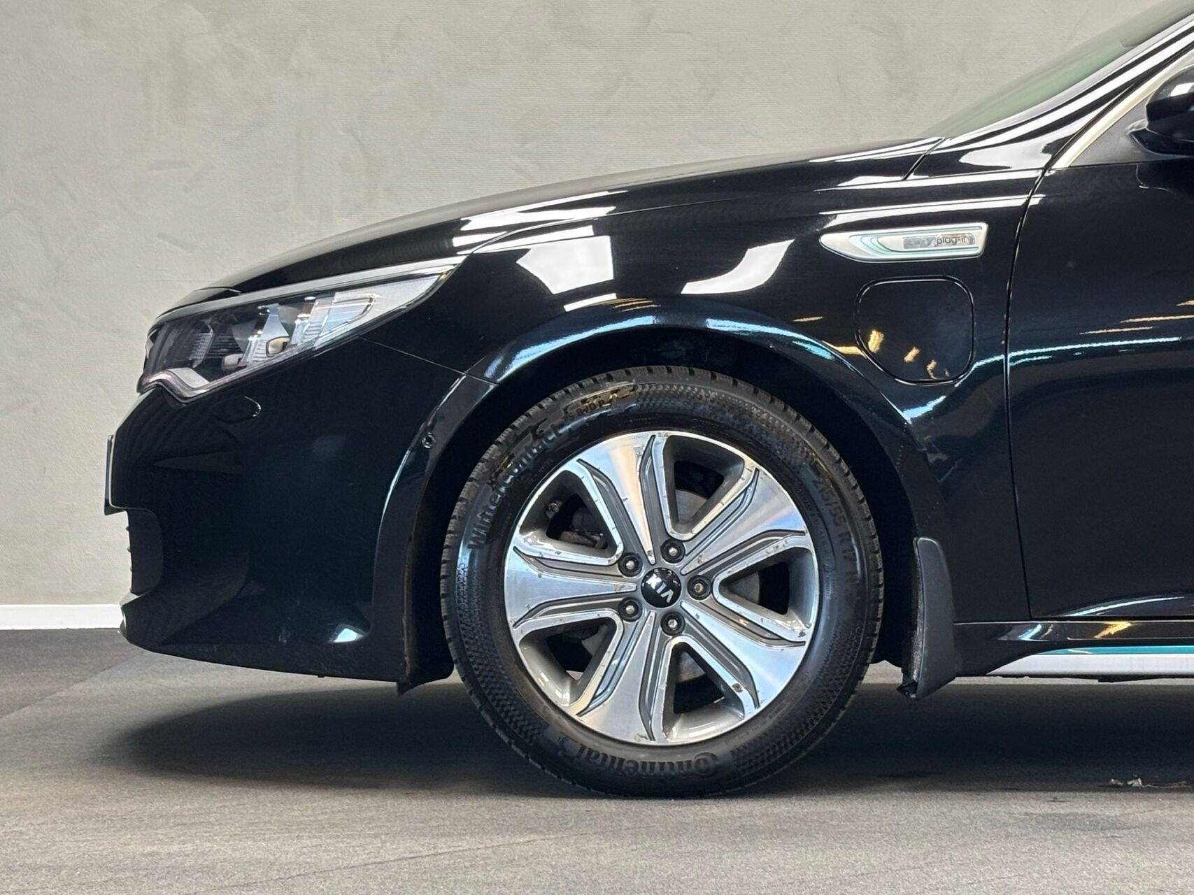 Sort Kia Optima fra 2018