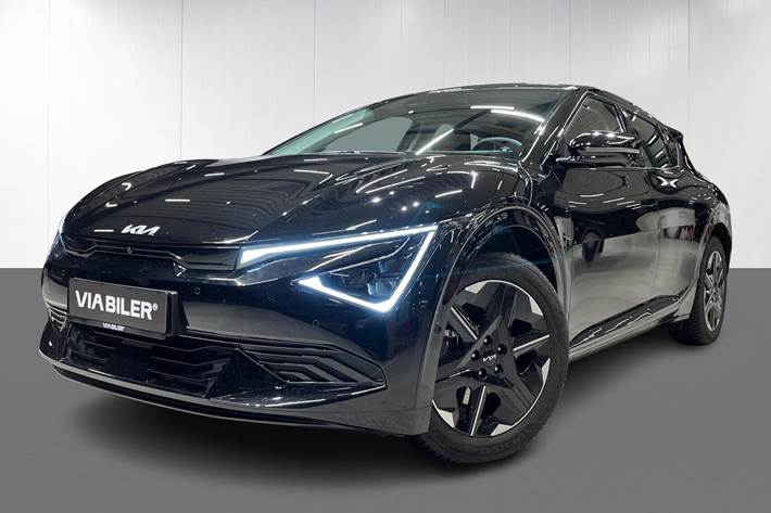 Sort Kia EV6 fra 2025 set udefra