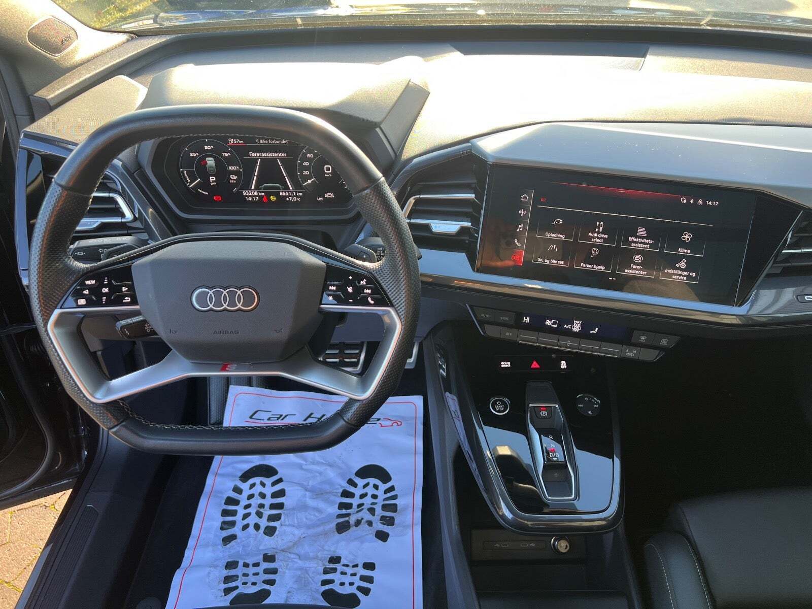 Sort Audi Q4 e-tron fra 2022